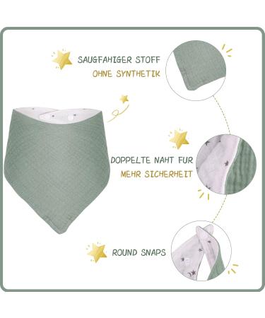 Laferka Baby Gift Set for Boys & Girls - Newborn 100% Cotton Cuddling Cloth Bibs Bite Ring & Wooden Shield - Perfect Birth Gift - Buy Online on SooperMarket.com
