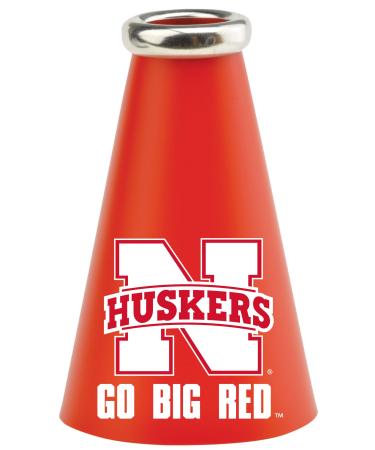 UltimateHand NCAA Nebraska Cornhuskers Authentic Mini Megaphone, Red