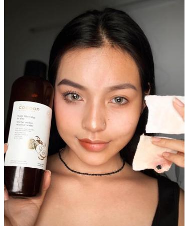Cocoon Winter Melon Micellar Water - Gentle Cleansing & Hydrating 4.73 fl oz | International Shipping Available - Buy Online on SooperMarket.com