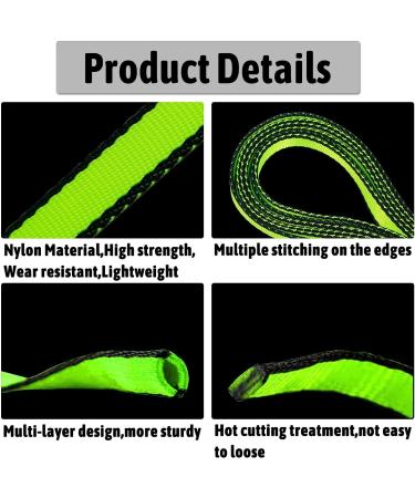KIKIGOAL 18MM Nylon Climbing Sling Runner 23KN CE2008/EN566 - 60CM/24 Inch 3pcs Grey - Buy Online on SooperMarket.com