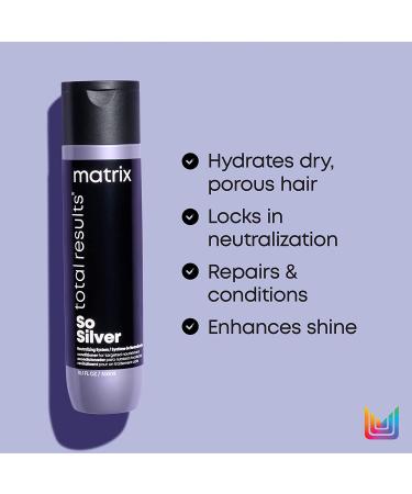Matrix So Silver Gift Set - 1 ct. | Haircare Bundle for Brightening Blonde & Gray Hair - Buy Online on SooperMarket.com