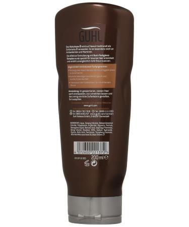 Guhl Fascination Brown Balance Rinse & Conditioner - 2x200ml with Kukuinuss Oil for Naturally Brown & Colored Hair - Best Hair Care for International Shipping - Buy Online on SooperMarket.com