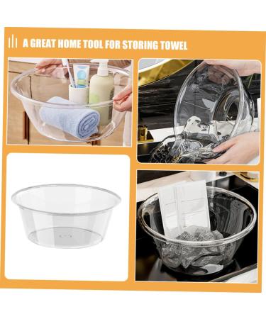 Anneome Footbath Washbasin for Face Cleansing Plastic Face Cleaning Basin Salon Wash Basin Plastic Wash Tub Kitchen Wash Tub Washing Basin Salon Washbasin Kitchen Storage Basin Wash Bowl - Buy Online on SooperMarket.com
