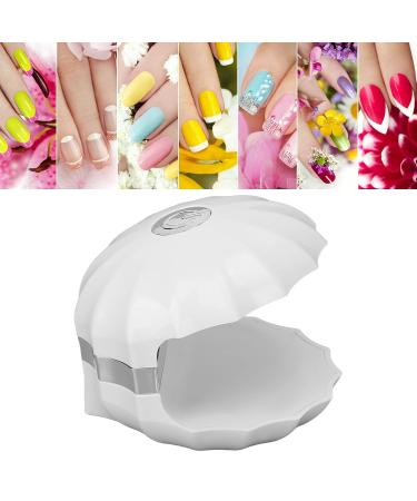 18W Mini Nail LED Lamp | Portable Nail Polish Dryer with Dual Light Sources & 5 Light Chips - Buy Online on SooperMarket.com