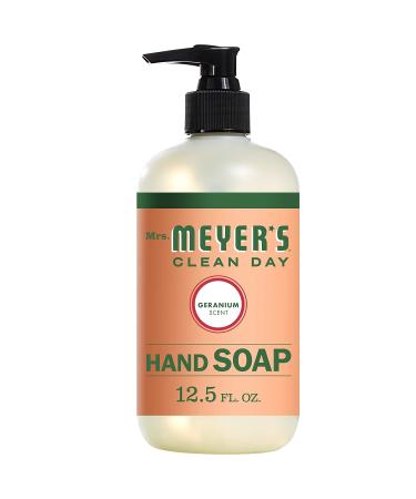 Liquid Hand Soap Geranium 12.5 oz - 2 Pack | Eco-Friendly Moisturizing Formula - Shop Now - Buy Online on SooperMarket.com