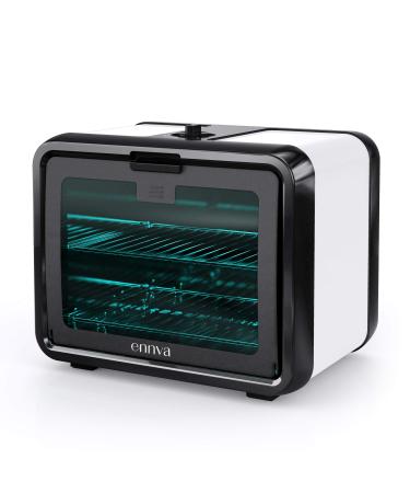 ENNVA UV Sanitizer Box Large - Minimalist UV Sterilizer Box - Large Capacity UV Light Sanitizer Box - Ultraviolet Disinfection Cabinet for Sanitizing Phone, Toys, Towels, Nail Salon Tool