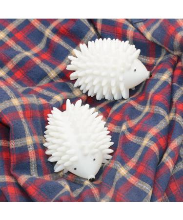 2 Pieces Dryer Balls Whit Plastic Hedgehog Reusable Laundry Ball Household Washing Machine Hedgehog Hedgehog-Shaped PVC Laundry Cleaning Balls for Washing Machine Home School - Buy Online on SooperMarket.com