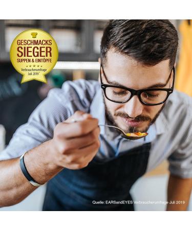 Erasco Lens Stew with Sausages (800g) - Quick & Delicious Vegetable Meal - International Shipping Available - Buy Online on SooperMarket.com