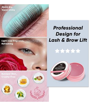 PERMANIA Lash Perm Kit | Lash Lift Sachet with Eyelash Lifting Glue | Long-lasting Curl for 8 Weeks | Brow Lamination | Smudge-proof Formula - Buy Online on SooperMarket.com