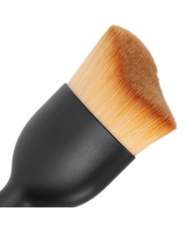 Shop Curving Wine Glass Foundation Brush for Liquid Makeup | Best Base Makeup Brush (Brown - Buy Online on SooperMarket.com