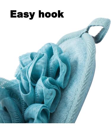 Amariver 3 Pack Bath Loofah Body Sponge Brushes Pouf Kit with Shower Glove and Flower Bath Ball - Buy Online on SooperMarket.com