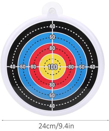 Indoor Suction Cup Archery Target Set for Kids - Toy Bow and Arrow Practice - Buy Online on SooperMarket.com