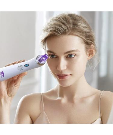 POPPYO Blackhead Vacuum - Electric Facial Pore Cleaner for Women (Purple) - Buy Online on SooperMarket.com