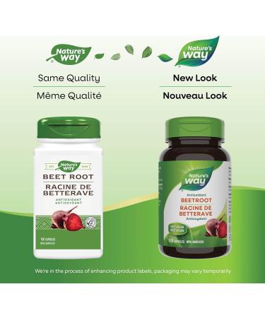 Nature's Way Beet Root Source of Antioxidant 100 Vegetarian Capsules - Buy Online on SooperMarket.com