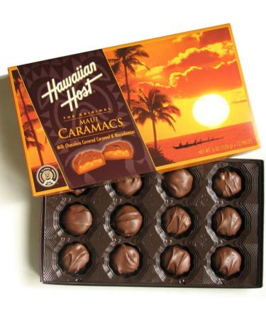 Hawaiian Host Value Pack Macadamia Nuts Maui Caramacs 3 Boxes - Buy Online on SooperMarket.com