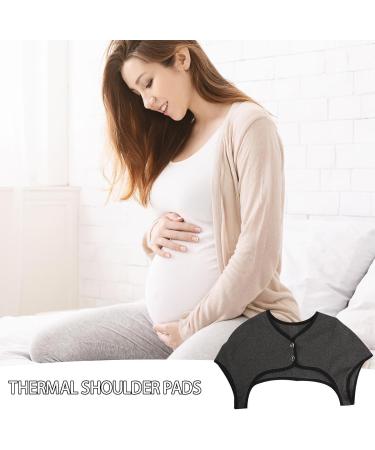 Ulapithi Heated Neck Wrap Pillow - 360 Thermal Collar for All Seasons | Washable Velvet Neck Warmer & Relaxation Solution - Dark Gray - Buy Online on SooperMarket.com