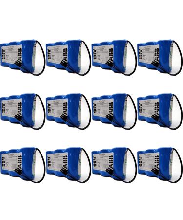 WELLVEUS 12 Pack 3HAC16831-1 Battery for ABB Robot Controller Battery 3HAC16831-1 LS33600 10.8V 17Ah
