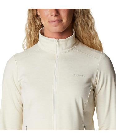 Columbia Weekend Adventure Full Zip Jacket - Medium, Chalk Heather-Legacy - Buy Online on SooperMarket.com