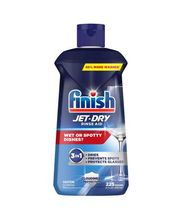Finish Jet-Dry Rinse Aid, Dishwasher Rinse Agent and Drying Agent, 23 fl oz, Packaging may vary
