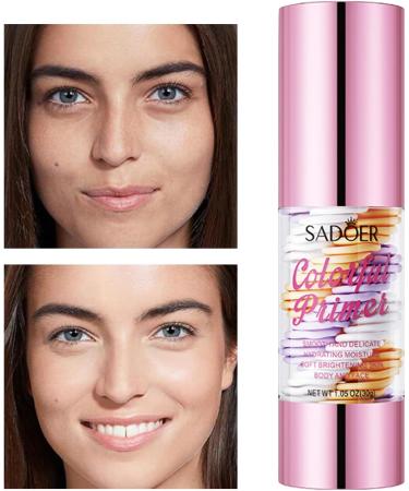 Face Primer Dust-Proof and Anti-UV Primer for Hydrating Face Skin Face Makeup Products for Gathering Dating Home Working Traveling Business Trips Rowces - Buy Online on SooperMarket.com