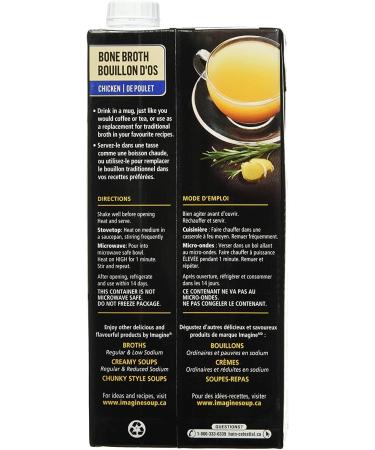 Imagine Chicken Bone Broth 946mL (Pack of 12) Black 78.83 ml (Pack of 12) - Buy Online on SooperMarket.com