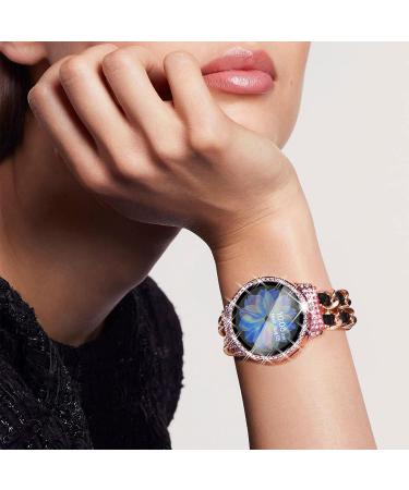 Surace Compatible with Galaxy Watch Active 2 Screen Protector Case 3 Pack Bling Crystal Diamond Tempered Glass Protective Cover Compatible for Samsung Galaxy Watch Active 2 40mm Rose Gold/Pink/Clear Rose Gold/Pink/Clear with Screen Protector Galaxy Watch  - Buy Online on SooperMarket.com