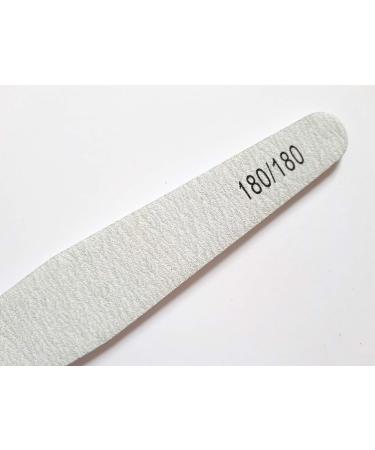 6x Nail Files Zebra DIAMOND Shape Mixed Grit Double Sided Emery Board Pro File - Buy Online on SooperMarket.com