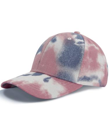 Livacasa baseball cap men women adjustable basecap air holes sun protection women baseball cap cap unisex hat cotton Cappy for sports trips outside unit size red