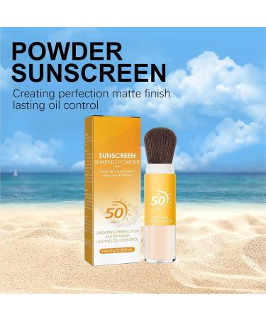 Funnaura Sunscreen Powder Oil Control Natural Matte Finish Lasting Lightweight Breathable All Skin - Buy Online on SooperMarket.com
