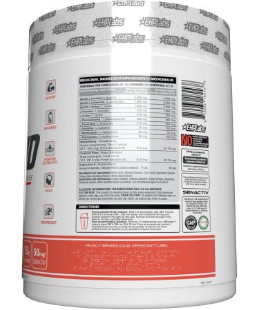 EHP Labs Beyond BCAA Powder Amino Acids Supplement for Muscle Recovery - 8g of Sugar Free BCAAs Amino Acids Post Workout Recovery Powder & 10g of EAA Amino Acids Powder - 60 Servings (Peach Candy Ring) Peach Candy Rings - Buy Online on SooperMarket.com