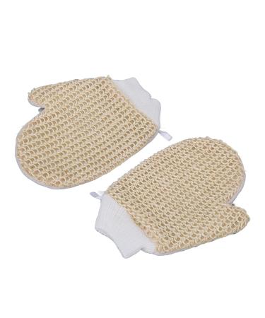 Peeling Bathroom Shoe & Double-Sided Shower Glove - Soft Body Peeling & Dead Skin Removal Scrubber - Buy Online on SooperMarket.com