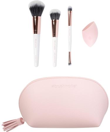 Brushworks Travel Makeup Brush & Sponge Set - Buy Online on SooperMarket.com