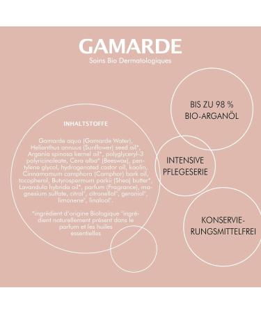 Gamarde Organic Hand & Foot Cream Vegan Unscented Care for Dry Skin | 100ml Moisturizer for Men & Women | Eco-Friendly Packaging - Buy Online on SooperMarket.com