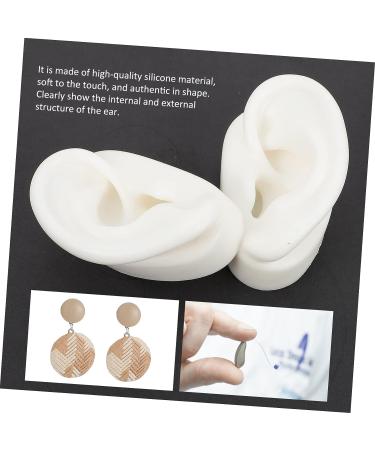 1 Pair of Silicone Artificial Ears Nose Straightener for Ear Jewelry - Child Green Medium - Buy Online on SooperMarket.com