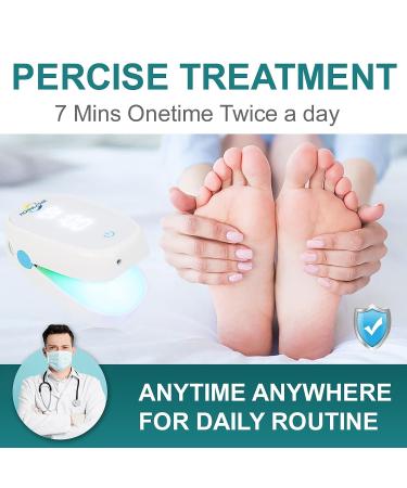 Touchscreen Nail Fungus Laser Treatment Device - Targets Damaged Toenails - Onychomycosis Treatment - Buy Online on SooperMarket.com