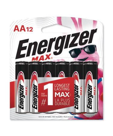 Eveready Battery Co Inc Max AA Alkaline Batteries 12/PK BKSR
