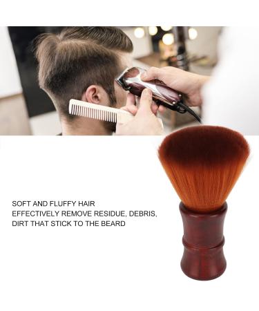Men's Beard Brush & Foam - Nylon Brush with Wooden Handle for Beard Care & Hair Cleaning - Buy Online on SooperMarket.com