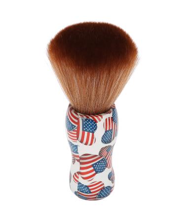 Neck Duster Brush Professional Neck Face Hair Removal Brush Salon Hair Dust Cleaning Sweeping Brush for Hairstyling Salon Hairdressing