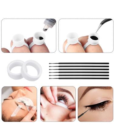 316 PCS Eyelash Extension Kit with USB Mini Portable Air Blower, Tweezers, Tapes, Brushes, and Micro Applicators (Black) - Buy Online on SooperMarket.com