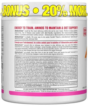 ALLMAX Nutrition ACUTS - Amino Acid Powder Supplement with Taurine L-Carnitine Green Coffee Bean Extract - Cotton Candy - 252 g Cotton Candy 36 Servings (Pack of 1) - Buy Online on SooperMarket.com