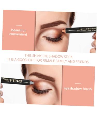 Mikinona 5pcs Pearlescent Eyeshadow Pencil Makeup Pen Women Cosmetics Glitter Eyeshadow Sticks Packing - Buy Online on SooperMarket.com