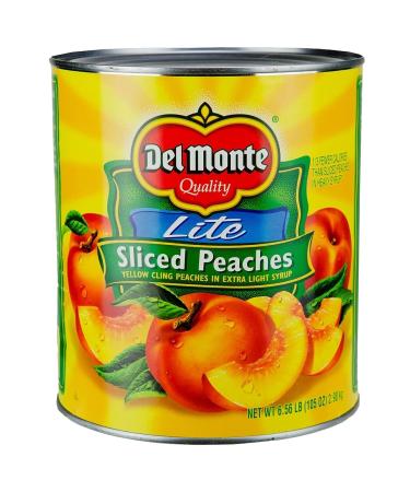Del Monte Lite Sliced Peaches (105 oz.)