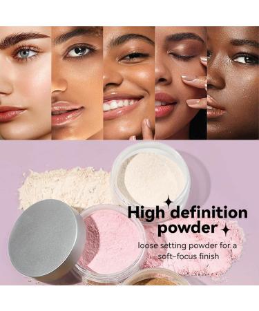 Pink Translucent Setting Powder | Long-Lasting Waterproof Shimmer for All Skin Types - Buy Online on SooperMarket.com