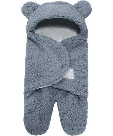 MUSUNFE Baby Boys Gifts Toy 0-6 Months | Newborn Sleeping Bag & Swaddle Blanket Set | Soft Cotton Blankets | Blue - Buy Online on SooperMarket.com