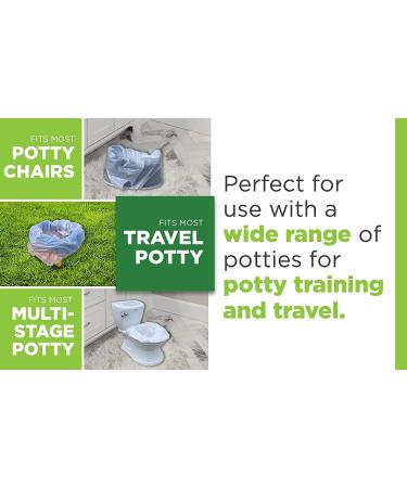 60 Refill Potty Bags: Absorbent  Disposable Potty Liners Compatible with OXO Tot 2-in-1 Go Potty | Strong  Leak-Proof Bags Work with Most Travel Potties  Potty Chairs  Potty Seats & Portable Toilets - Buy Online on SooperMarket.com