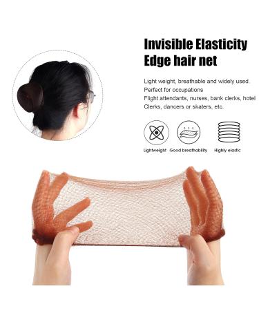 Buy Wllhyf 30-Piece Invisible Elastic Hair Nets for Women & Girls | Perfect for Foodservice Sleeping & Dance Styling - Buy Online on SooperMarket.com