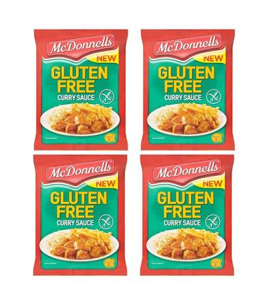 Mc Donnells Gluten Free Curry Sauce 4 x 50G Sachets