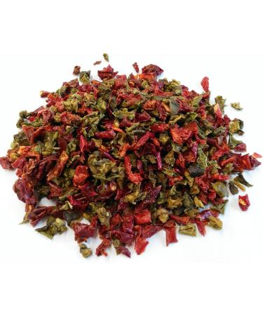 Premium Dried Red and Green Bell Peppers Mix 50g