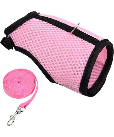 Buy Tibapla Adjustable Rabbit Dishes with Elastic Leash - Perfect Kitty & Small Animal Bowl - Pink (M) - Buy Online on SooperMarket.com
