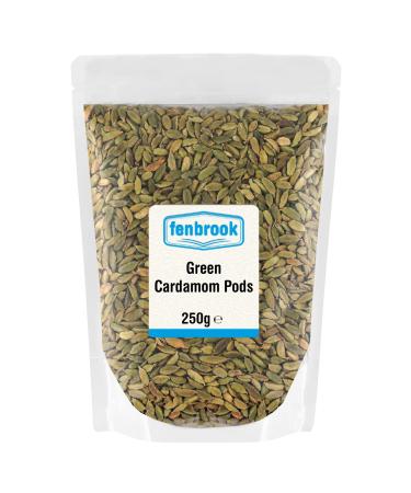 Green Cardamom Pods 250g by Fenbrook